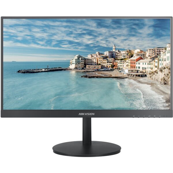 MONITOR. supraveghere Hikvision 21.5 inch, home | office, E-LED, Full HD (1920 x 1080), Wide, 250 cd/mp, 6.5 ms, HDMI | VGA, „DS-D5022FN-C” (timbru verde 7 lei)