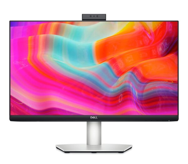 MONITOR Dell 23.8 inch, videoconferinta, IPS, Full HD (1920 x 1080), Wide, 250 cd/mp, 4 ms, DisplayPort, „S2422HZ” (timbru verde 7 lei)