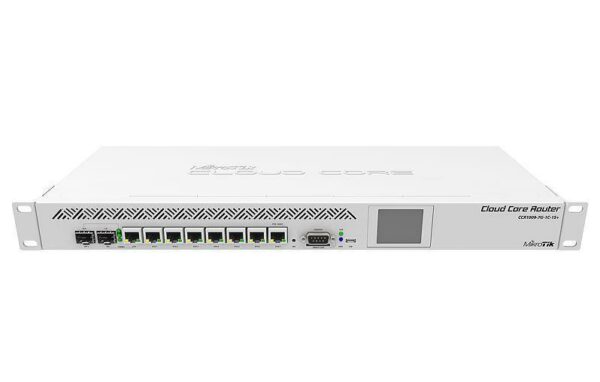 NET ROUTER 1000M 7PORT/CCR1009-7G-1C-1S+ MIKROTIK „CCR1009-7G-1C-1S+” (timbru verde 0.8 lei)