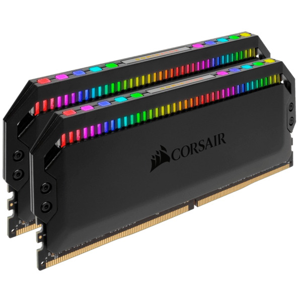 Memorie DDR Corsair DDR4 16 GB, frecventa 4266 MHz, 8 GB x 2 module, radiator, iluminare RGB, „CMT16GX4M2K4266C19”