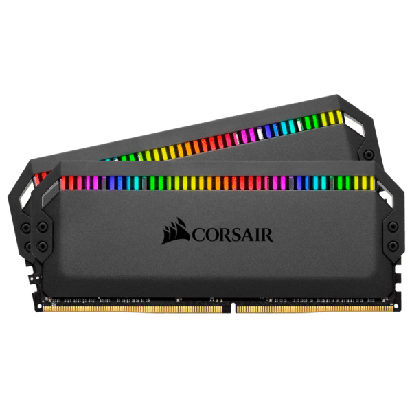 Memorie DDR Corsair DDR4 32 GB, frecventa 3600 MHz, 16 GB x 2 module, radiator, iluminare RGB, „CMT32GX4M2Z3600C14”