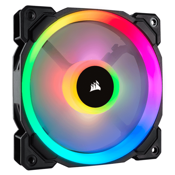 VENTILATOR Corsair, pt carcasa PC, 120 mm, 1500 rpm, LED RGB, 1 ventilator, „CO-9050071-WW”