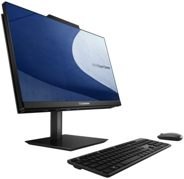 DESKTOP ASUS, „ExpertCenter” All-in-one, 23.8 inch, CPU i5-11500B, Intel UHD Graphics 630, memorie 8 GB, SSD 512 GB, tastatura si mouse, Windows 10 Pro, „E5202WHAK-BA077R” (timbru verde 10 lei)