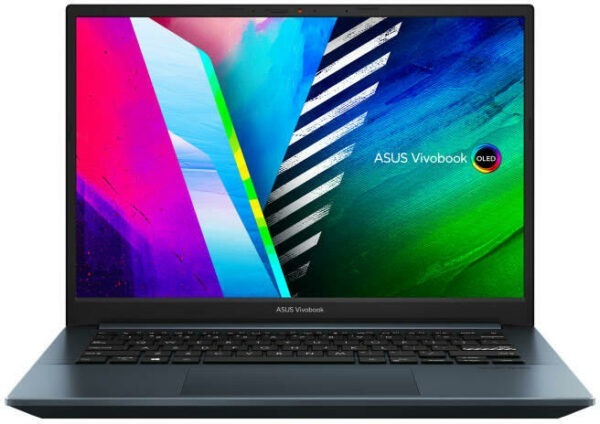 NOTEBOOK Asus, „VivoBook Pro 14” 14.0 inch, i5-11300H, 8 GB DDR4, SSD 512 GB, Intel Iris Xe Graphics, Windows 11 Pro, „K3400PA-KM013X” (timbru verde 4 lei)