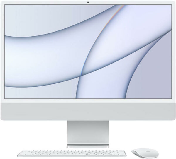 DESKTOP APPLE, „iMAC 24” All-in-one, 24 inch, CPU Apple M1, , memorie 8 GB, SSD 512 GB, tastatura si mouse, MacOS, „MGPD3ZE/A” (timbru verde 10 lei)