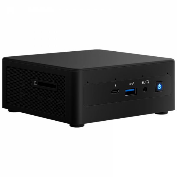 NUC INTEL, 11 Performance kit, Ultra Compact Form Factor, i3 1115G4, nu RAM, nu HDD, nu SSD, placa video Intel UHD Graphics, „RNUC11PAHI30000” (timbru verde 0.8 lei)