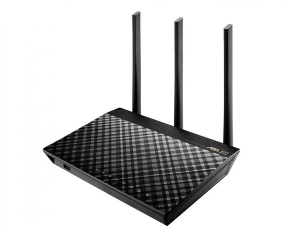 ASUS ROUTER AC1900 DUAL-B WITH AIMESH „RT-AC1900U” (timbru verde 0.8 lei)