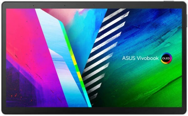 NOTEBOOK Asus, „VivoBook Pro 14” 13.3 inch, Intel Pentium Silver N6000, 4 GB DDR4, Intel UHD Graphics, Windows 11 Home S, „T3300KA-LQ028W” (timbru verde 4 lei)