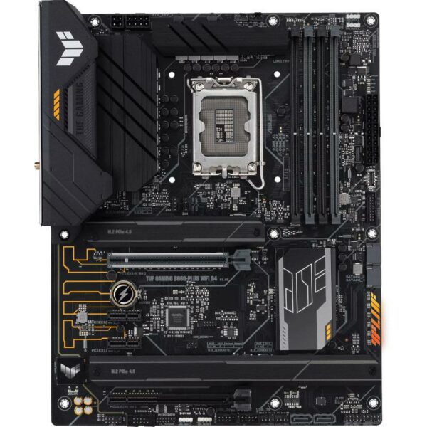 PLACA de BAZA Asus „TUF B660+ WIFI D4”, skt LGA 1700, ATX, Intel B660, 4 x DDR4, max. 128 GB, 4 x SATA, 3 x M.2, 7.1, „TUF B660+ WIFI D4”