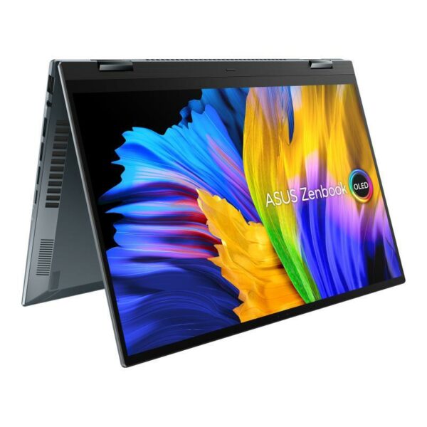 NOTEBOOK Asus, „ZenBook 14 OLED” 14.0 inch, i7-1165G7, 16 GB DDR4, SSD 1 TB, Intel Iris Xe Graphics, Windows 10 Pro, „UP5401EA-KN701R” (timbru verde 4 lei)