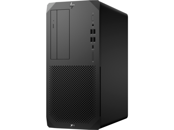 DESKTOP HP, „Z1 G8” Tower, CPU i7-11700, NVIDIA GeForce RTX 3070, memorie 16 GB, SSD 512 GB, tastatura si mouse, Windows 10 Pro, „2N2F6EA” (timbru verde 7 lei)