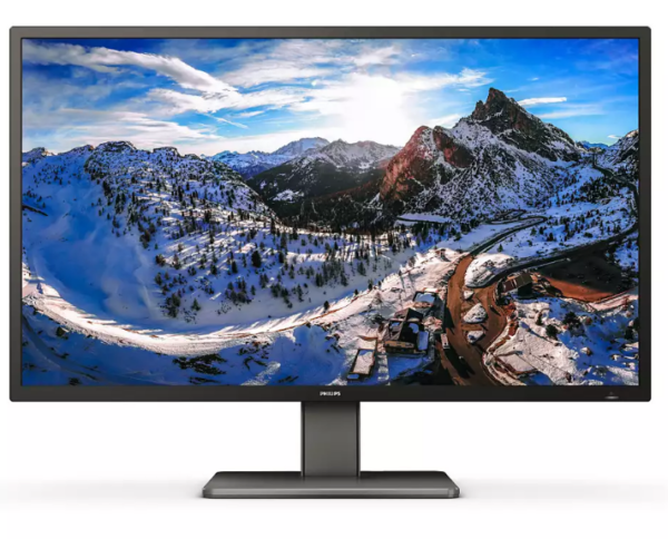 MONITOR Philips 42.5 inch, home | office, VA, 4K UHD (3840 x 2160), wide, 400 cd/mp, 4 ms, Display Port | HDMI x 3, „439P1/00” (timbru verde 7 lei)
