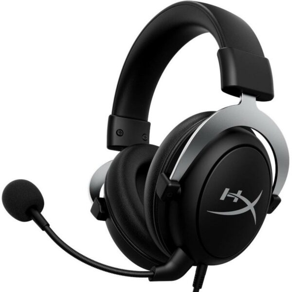 CASTI HP HYPERX CLOUDX SILVER, „4P5H8AA (timbru verde 0.8 lei)