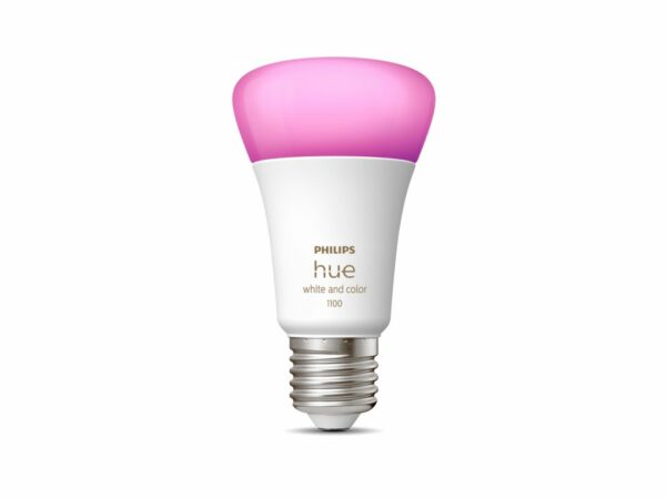 BEC smart LED Philips, soclu E27, putere 9W, forma clasic, lumina multicolora, alimentare 220 – 240 V, „000008719514291171” (timbru verde 0.45 lei)