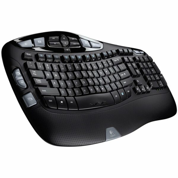 LOGITECH Wireless Keyboard K350 – EMEA Business – UK layout, „920-004483” (timbru verde 0.8 lei)