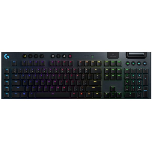 TASTATURI Logitech G915 Wireless RGB Mechanical Gaming Keyboard (Tactile switch) „920-008910” (timbru verde 0.8 lei)