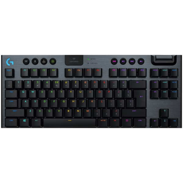 LOGITECH G915 TKL LightSpeed Wireless RGB Mechanical Gaming Keyboard Tactile Switch US INT, „920-009503” (timbru verde 0.8 lei)