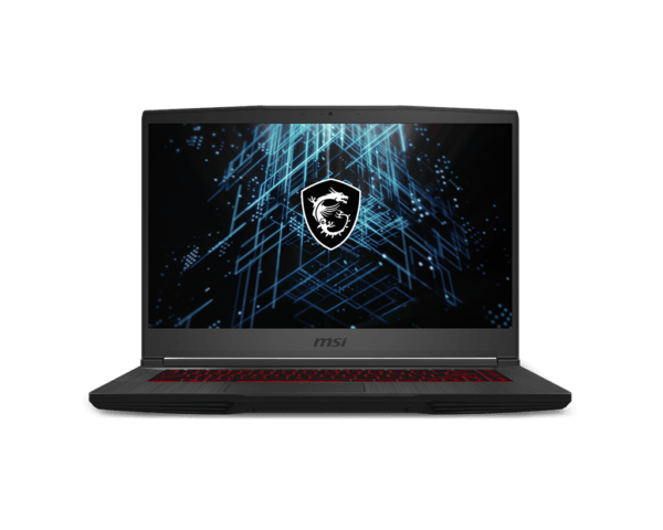 NOTEBOOK MSI – gaming, „GF63 Thin” 15.6 inch, i7-11800H, 8 GB DDR4, SSD 512 GB, nVidia GeForce RTX 3050 Ti, Free DOS, „9S7-16R612-297” (timbru verde 4 lei)