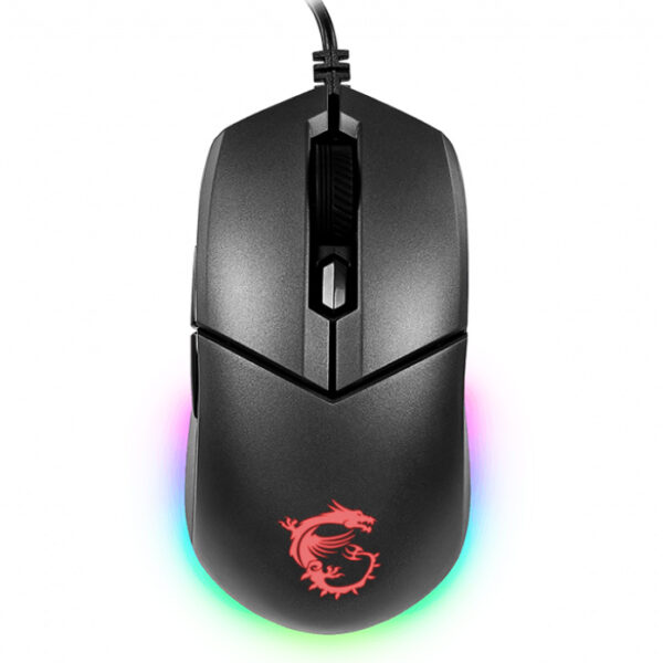 MSI Clutch GM11 wired symmetrical design Optical GAMING Mouse with RGB lighting, „CLUTCH GM11” (timbru verde 0.18 lei)