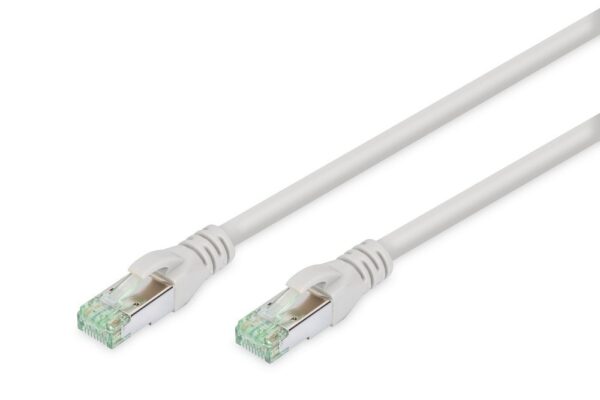 DIGITUS CAT 8.1 S-FTP patch cord Cu LSZH AWG 24/7 Lenght 1m Color Grey „DK-1844-010” (timbru verde 0.08 lei)