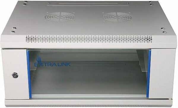 EXTRALINK EX.8536 4U 600X450 WALL-MOUNTED RACKMOUNT CABINET GREY, „EX.8536”