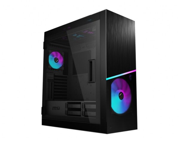 CARCASA MSI Middle Tower, E-ATX, „MPG SEKIRA 500X”, fara sursa, sticla securizata, fan x 5, USB 3.2 gen 1 x 4, USB 3.2 gen 2 Type-C x 1, Jack 3.5 mm x 1, mesh pt. filtrare praf, negru, „MPG SEKIRA 500X” (timbru verde 0.4 lei)