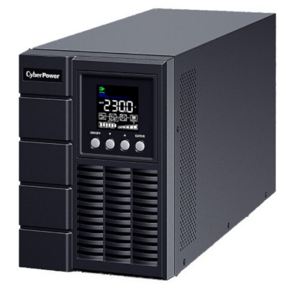 UPS CYBER POWER Online dubla conversie cu Sinusoida Pura, tower, 1500VA 1350W 2x IEC C13 2x Schuko, „OLS1500EA” (timbru verde 11 lei)