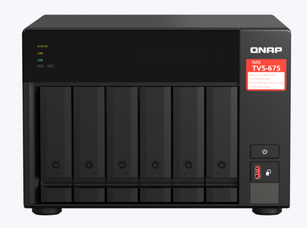 NAS Qnap NAS STORAGE TOWER 6BAY/NO HDD TVS-675-8G QNAP, „TVS-675-8G (timbru verde 4 lei)