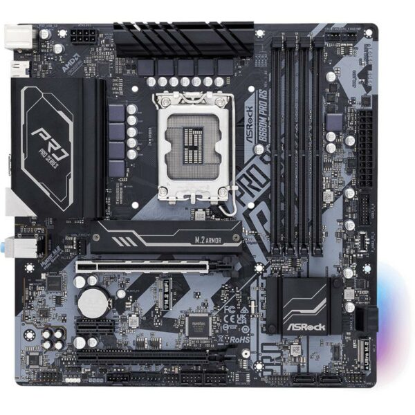 PLACA de BAZA Asrock „B660 PRO RS”, skt LGA 1700, ATX, Intel B660, 4 x DDR4, max. 128 GB, 4 x SATA, 3 x M.2, 7.1, „B660 PRO RS”