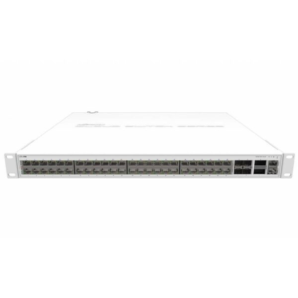 SWITCH Mikrotik NET ROUTER/SWITCH 48PORT 1000M/CRS354-48G-4S+2Q+RM, „CRS354-48G-4S+2Q+RM” (timbru verde 2 lei)