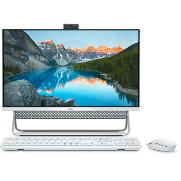 DESKTOP DELL, „Inspiron 5400” All-in-one, 23.8 inch, CPU i5-1135G7, Intel Iris Xe Graphics, memorie 8 GB, SSD 512 GB, Windows 11 Pro, „DI5400I58512XEW11P” (timbru verde 10 lei)