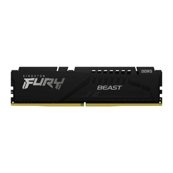 Memorie DDR Kingston Fury Beast DDR5 16 GB, frecventa 6000 MHz, 1 modul, radiator, „KF560C40BB-16”