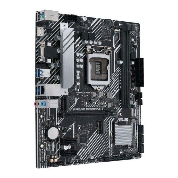 PLACA de BAZA Asus „PRIME B560M-K”, skt LGA 1200, mATX, Intel B560, 2 x DDR4, max. 64 GB, 6 x SATA, 2 x M.2, 7.1, „PRIME B560M-K”