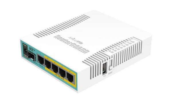 ROUTER Mikrotik NET ROUTER 10/100/1000M 5PORT/HEX POE RB960PGS, „RB960PGS” (timbru verde 0.8 lei)