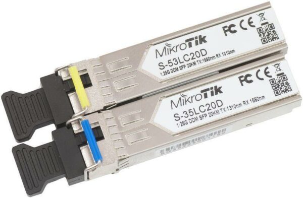 SWITCH.. accesorii Mikrotik NET TRANSCEIVER SFP PAIR/S-3553LC20D MIKROTIK, „S-3553LC20D