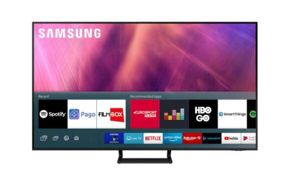 LED TV Samsung, 139 cm/ 55 inch, Smart TV | Internet TV, ecran plat, rezolutie 4K UHD 3840 x 2160, boxe 20 W, „UE55AU9072UXXH” (timbru verde 15 lei)