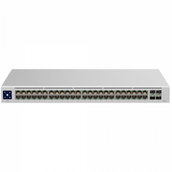 SWITCH. Ubiquiti UniFi Switch 48 is a fully managed Layer 2 switch with (48) Gigabit Ethernet ports and (4) 1G SFP ports for fiber connectivity „USW-48” (timbru verde 2 lei)