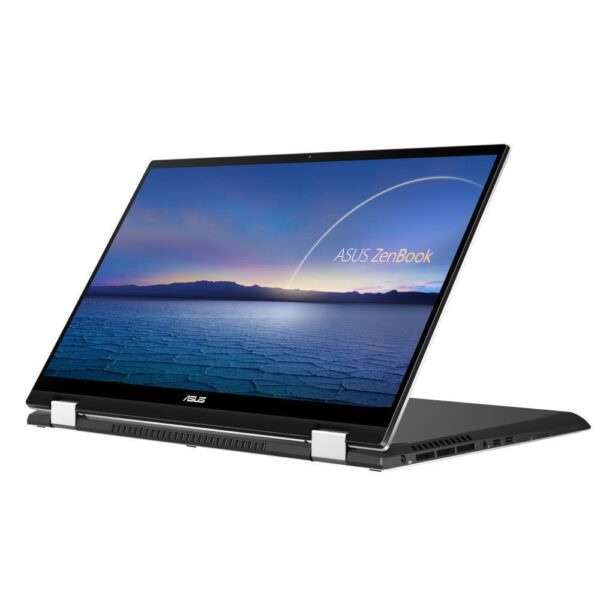 NOTEBOOK Asus, „ZenBook Flip 15” 15.6 inch, i7-1165G7, 16 GB DDR4, SSD 512 GB, nVidia GeForce GTX 1650 Ti Max Q, Windows 11 Home, „UX564EI-H2051W” (timbru verde 4 lei)