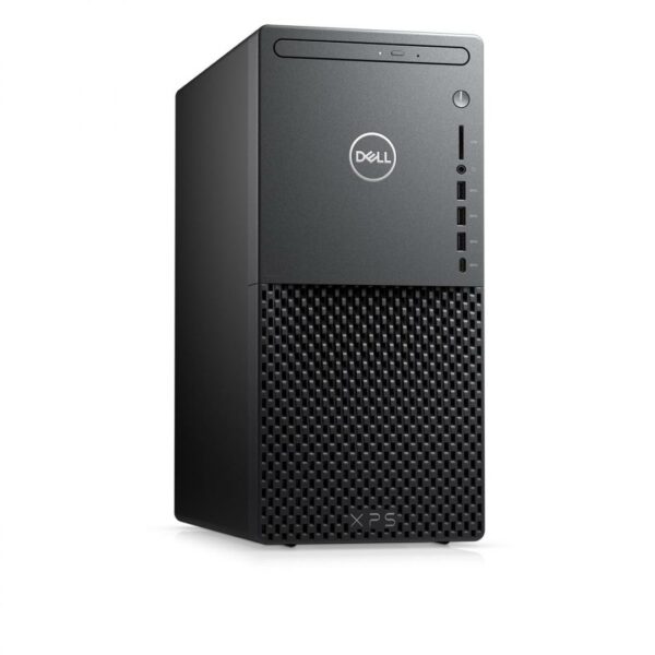 DESKTOP DELL, „XPS 8940” Middle Tower, CPU i9-11900K, nVidia GeForce RTX 3060 Ti, memorie 16 GB, SSD 1 TB, tastatura si mouse, Windows 11 Pro, „XPS8940I9161W11P” (timbru verde 7 lei)