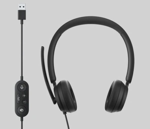 MS Modern USB-C Headset CS/HU/RO/SK Hdwr Black „I6N-00006” (timbru verde 0.8 lei)