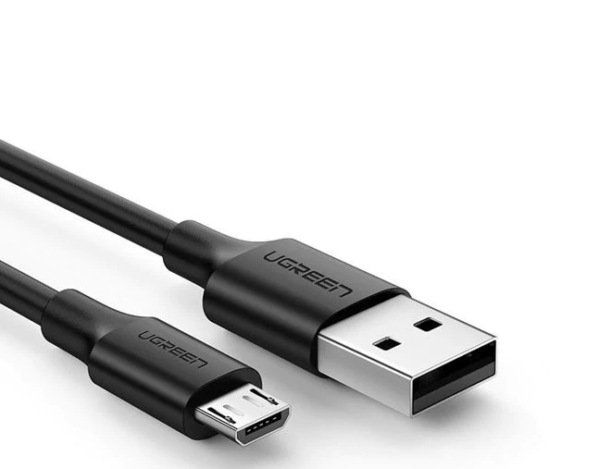 CABLU alimentare si date Ugreen, „US289”, Fast Charging Data Cable pt. smartphone, USB la Micro-USB, nickel plating, PVC, 2m, negru „60138” (timbru verde 0.08 lei) – 6957303861385