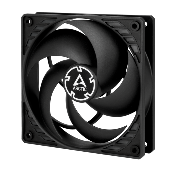 VENTILATOR ARCTIC PC, P12 PWM , 120x120x25mm, w/ PWM, low noise FD bearing, high static pressure, Black, „ACFAN00119A”