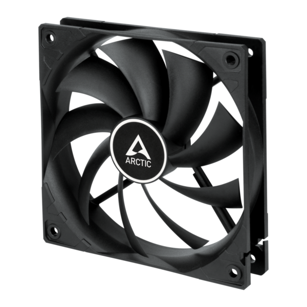 VENTILATOR ARCTIC PC, F12 PWM PST , 120x120x25mm, w/ PWM & cablu PST, low noise FD bearing, Black, „ACFAN00200A”