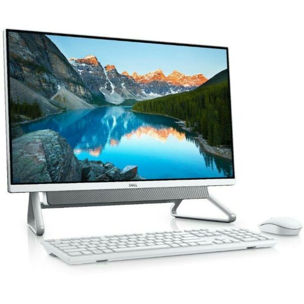 DESKTOP DELL, „Inspiron 7700” All-in-one, 27 inch, CPU i7-1165G7, NVIDIA GeForceMX 330, memorie 16 GB, SSD 512 GB, HDD 1 TB, tastatura si mouse, Windows 10 Pro, „DI7700I785121W11P” (timbru verde 10 lei)