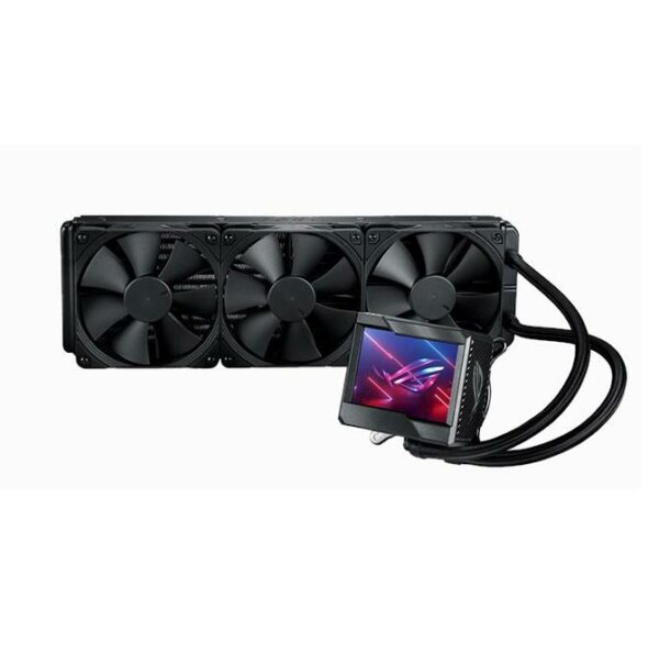 COOLER ASUS, „ROG RYUJIN II 360”, skt. universal, racire cu lichid, fan 120 mm x 3, 2000 rpm, LED RGB, „ROG RYUJIN II 360″(timbru verde 4.00 lei)