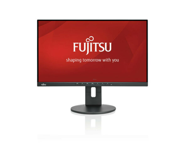 MONITOR Fujitsu 23.8 inch, home | office, IPS, Full HD (1920 x 1080), wide, 250 cd/mp, 5 ms, VGA | HDMI | Display Port, „S26361-K1643-V160” (timbru verde 7 lei)