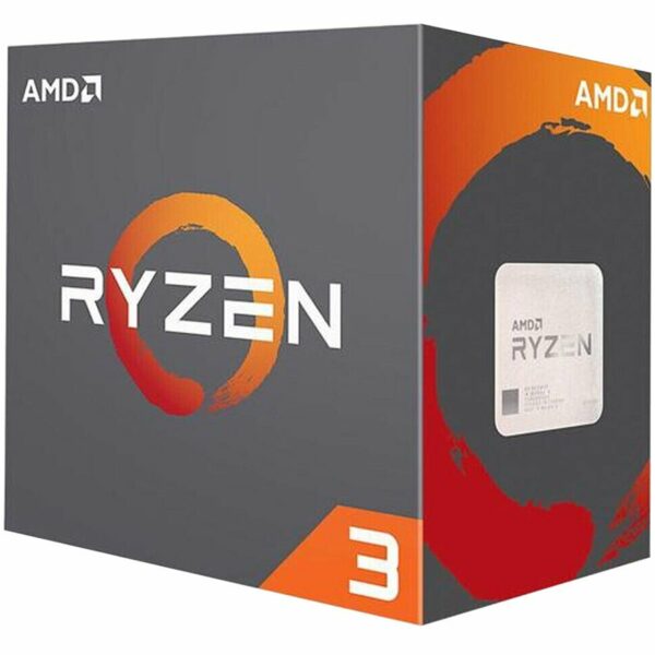 CPU AMD Ryzen 3 PRO, skt AM4, AMD Ryzen 3, frecventa 3.8 GHz, turbo 4.0 GHz, 4 nuclee, putere 65 W, „100-100000148MPK”