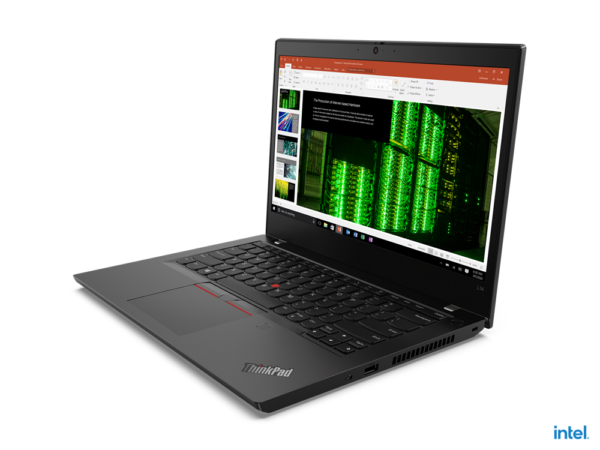 NOTEBOOK Lenovo, „ThinkPad L14 Gen 2” 14.0 inch, i7-1165G7, 16 GB DDR4, SSD 512 GB, Intel Iris Xe Graphics, Windows 10 Pro, „20X100GYRI” (timbru verde 4 lei)