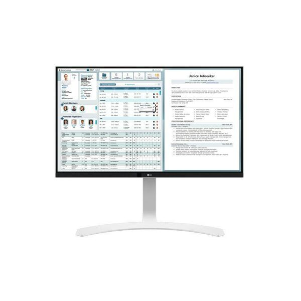 MONITOR 27″ LG 27HJ712C-W, „27HJ712C-W.AEE” (timbru verde 7 lei)