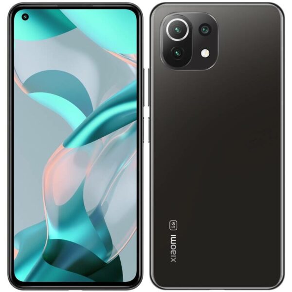 SMARTphone Xiaomi, „11 LITE 5G” ecran 6.55 inch, dual sim, rez. camera 64 Mpix, memorie interna 128 GB, 5G, Android, acumulator 4250 mAh, negru, „35739” (timbru verde 0.55 lei)